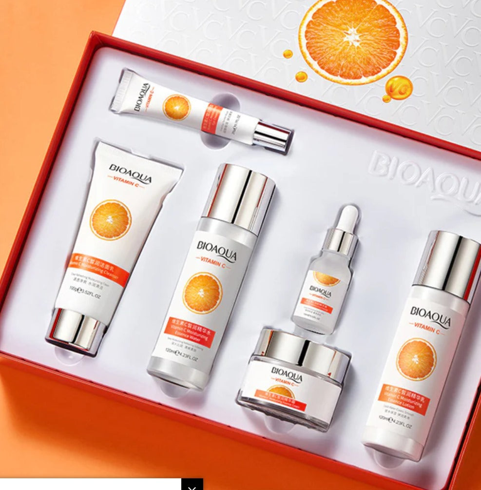 Nuevo Kit Facial Linea Vitamina C Bioaqua - 2024 ENTREGA GRATUITA 🚚